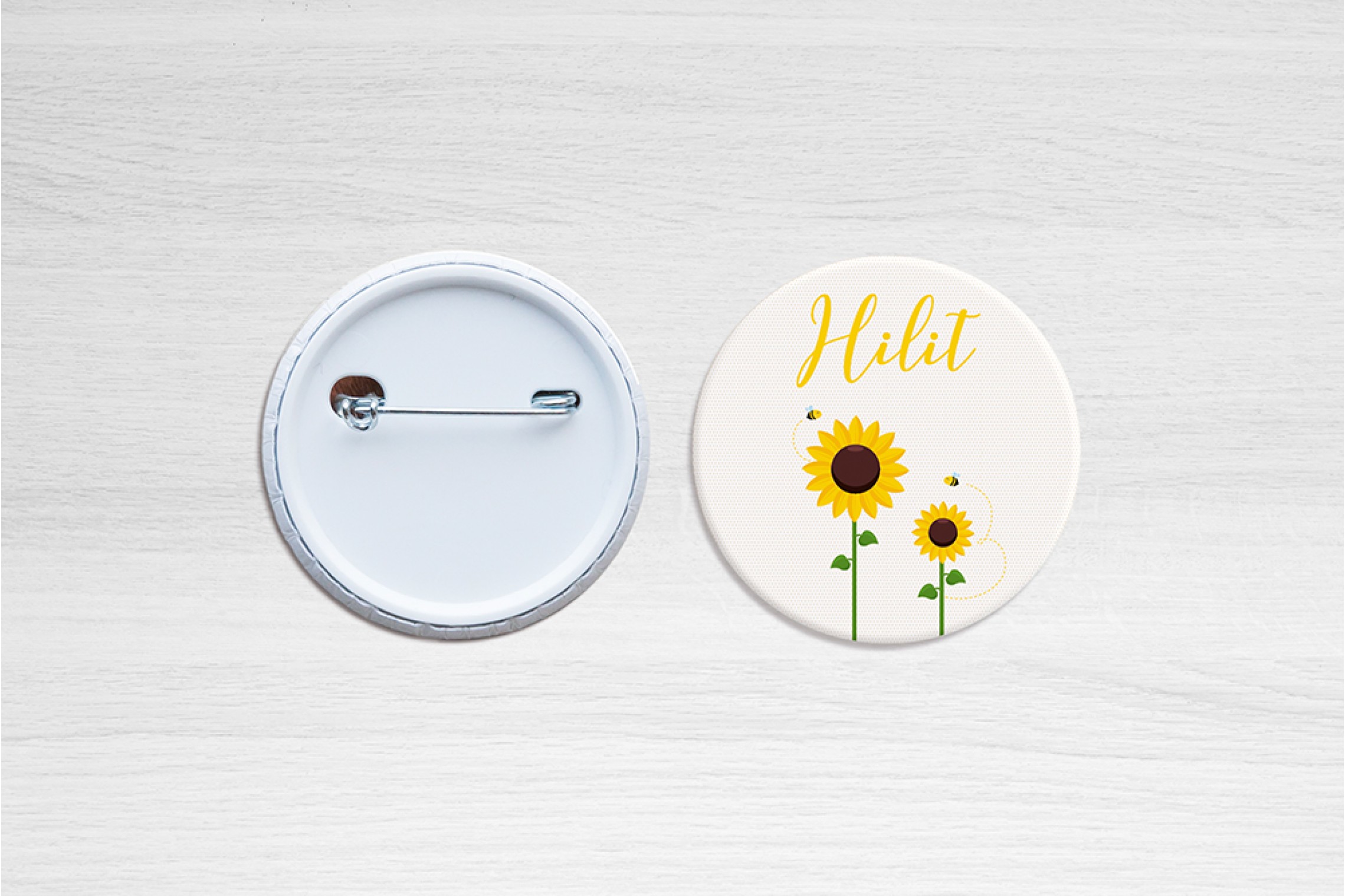 Zonnebloemen en bijtjes